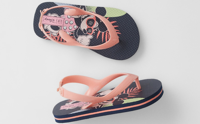 GAP Factory Disney Minnie Mouse Toddler Flip Flops