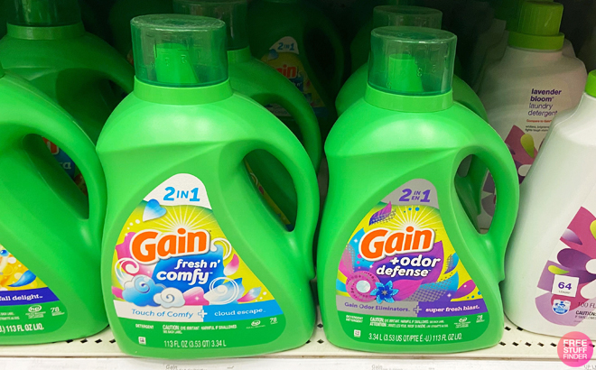 Gain Liquid Laundry Detergent 78 Loads 1