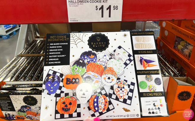 Halloween 16ct Cookie Decorating Kit