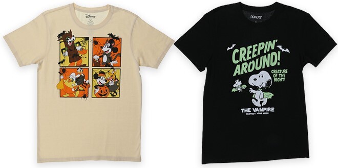 Halloween Tees on a White Background 1