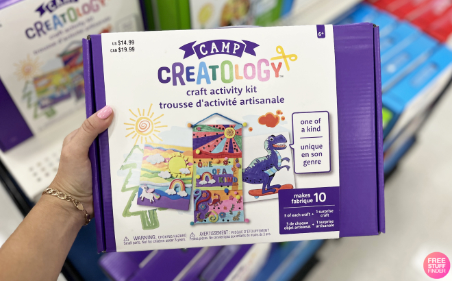 Hand Holding Creatology One of a Kind Craft Activity Kit