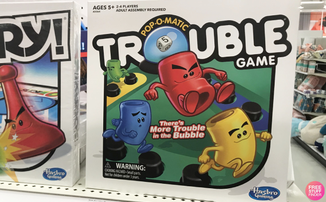 Hasbro Gaming Trouble Board Game