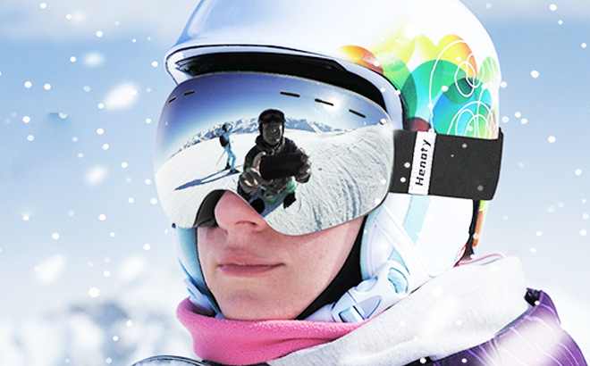 Henoty Ski Snowboard Goggles