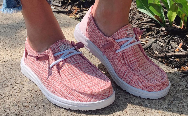 Hey Dude Wendy Crosshatch Shoe