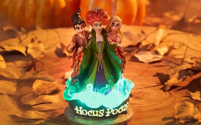 Hocus Pocus Light Up and Sound Living Magic Sketchbook Ornament