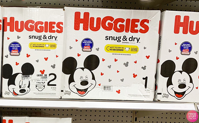 Huggies Snug & Dry Size 1 Newborn Diapers (256-ct)