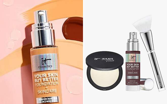 IT Cosmetics Bye Bye Pores Setting Powder YSBB Foundation IT Cosmetics Bye Bye Pores Setting Powder YSBB Foundation