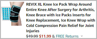 Ice Knee Wrap Order Summary Ice Knee Wrap Order Summary