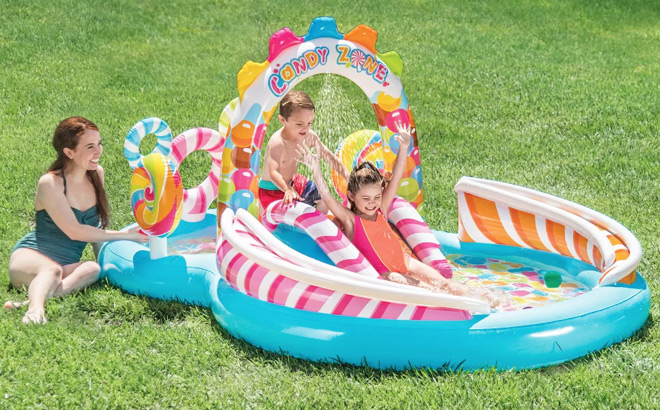 Intex Candy Zone Inflatable Water Slide