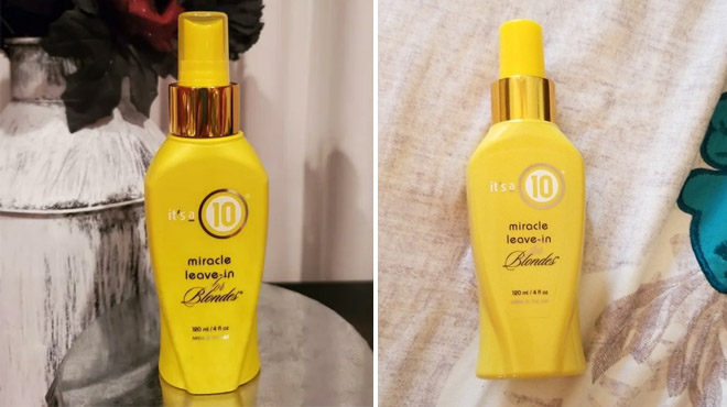 Its A 10 Miracle Blonde Leave In Hair Treatment Its A 10 Miracle Blonde Leave In Hair Treatment