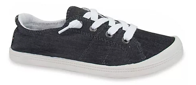 Jellypop Lace Up Sneakers in Gray