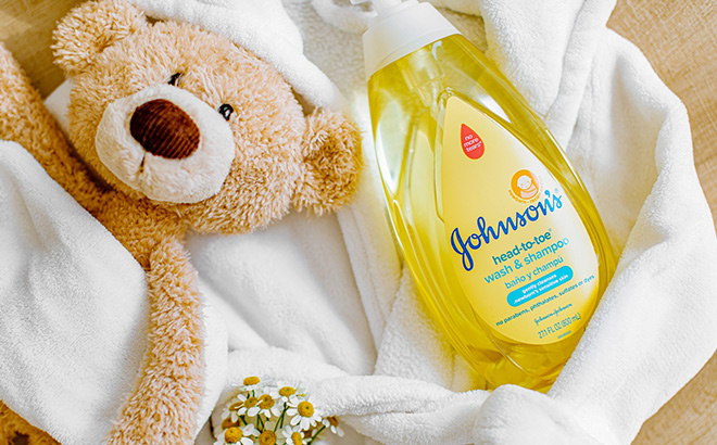 Johnsons Baby Body Wash and Shampoo 