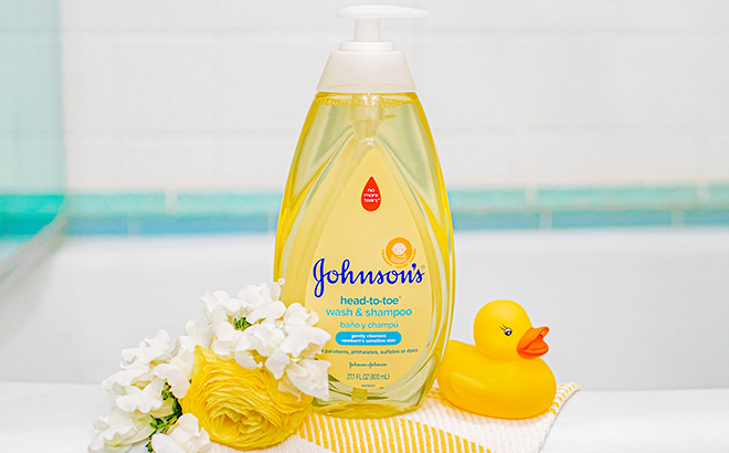 Johnsons Head To Toe Gentle Baby Body Wash Shampoo 
