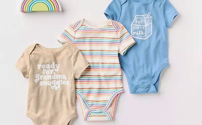 Jumping Beans Graphic Baby Bodysuit