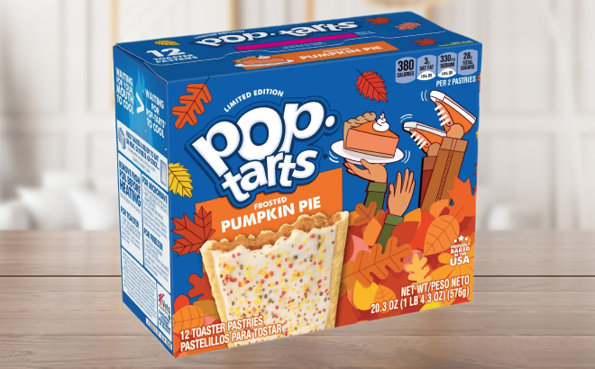 Kelloggs Pumpkin Pie Pop Tarts 12 Count