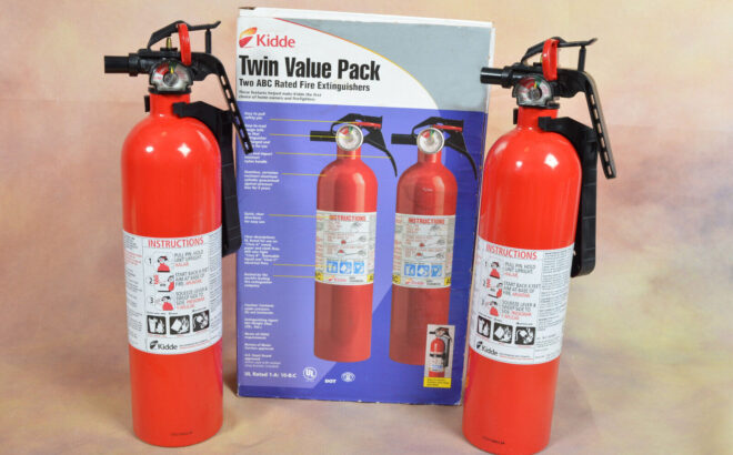 Kidde Fire Extinguisher 2 Pack