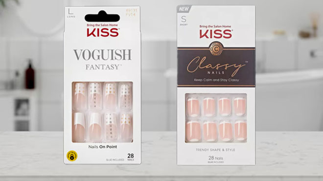 Kiss Intimidated Voguish Fantasy Nails And Classic Ready to Wear