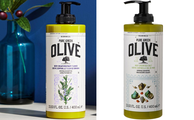 Korres Jumbo Olive Body Cream 400 mL Korres Jumbo Olive Body Cream 400 mL
