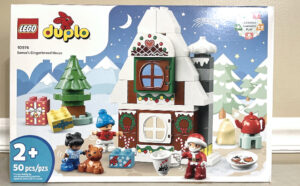 LEGO DUPLO Santas Gingerbread House Building Toy