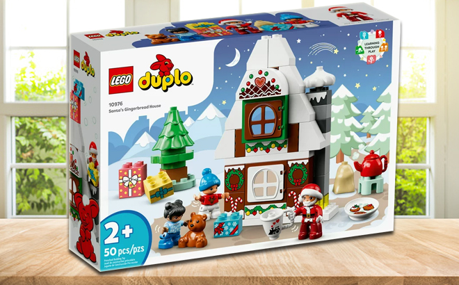 LEGO Duplo Santas Gingerbread House Box