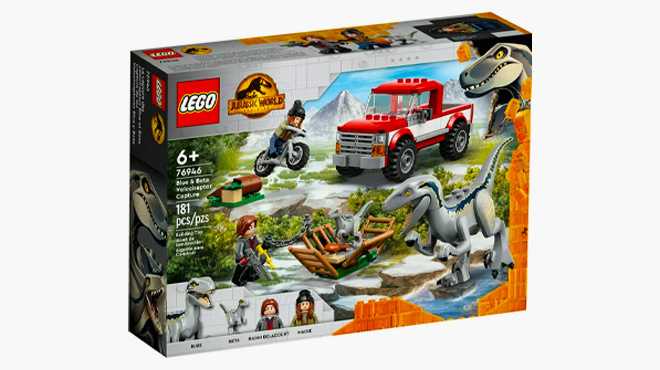 LEGO Jurassic World Blue Beta Velociraptor Capture Set LEGO Jurassic World Blue Beta Velociraptor Capture Set