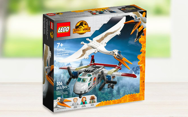 LEGO Jurassic World Dominion Quetzalcoatlus Plane Ambush Set