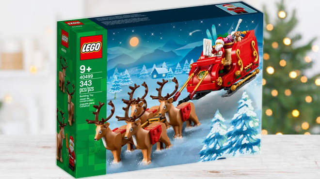 LEGO Santas Sleigh 343 Piece Set