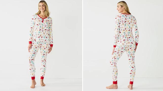 Lauren Conrad Jammies For Your Families Pajama Set
