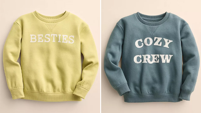 Lauren Conrad Kids Sweatshirt in Two Colors