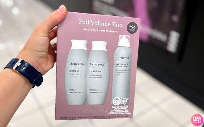 Living Proof Full Volume Shampoo Conditioner Dry Volume Texture Spray Set
