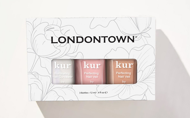 Londontown One Step Wonders 3 Piece Nail Care Set at HSN