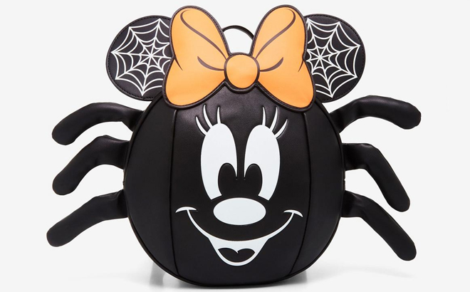 Loungefly Disney Minnie Mouse Spider Glow In The Dark Mini Backpack