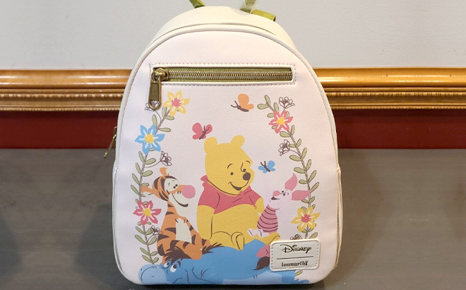 Loungefly Disney Winnie The Pooh Flowers Mini Backpack