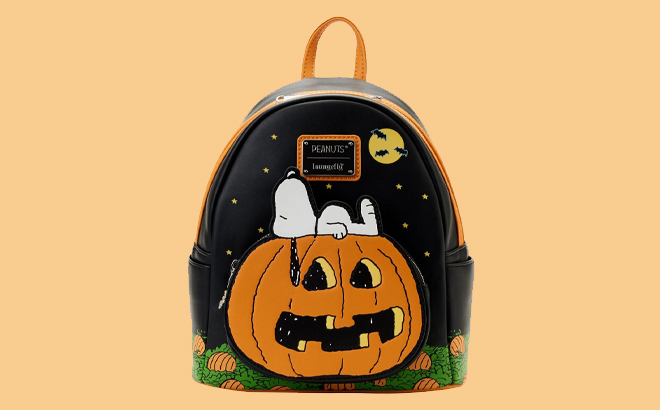 Loungefly Peanuts The Great Pumpkin Snoopy Mini Backpack