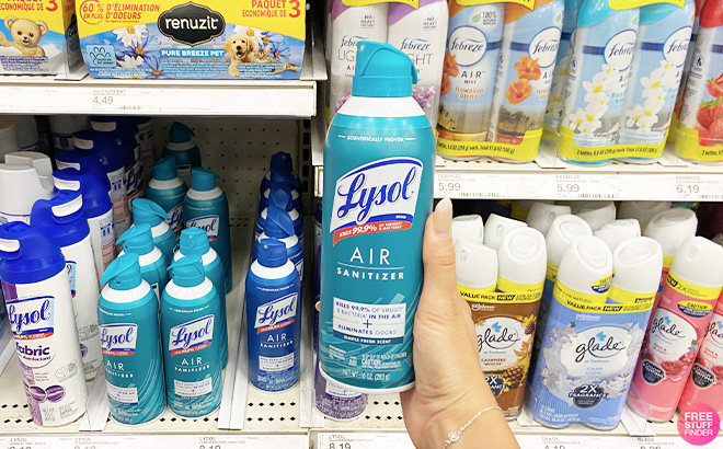 Lysol Air Sanitizer Simple Fresh