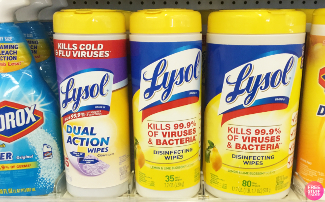 Lysol Disinfectant Wipes Lysol Disinfectant Wipes