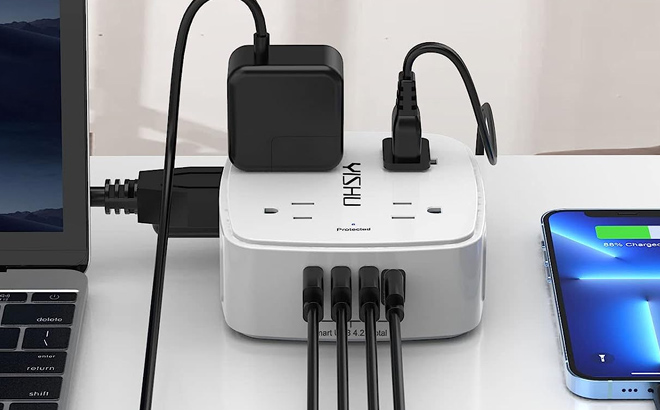 Maximized Usage of a Surge Protector Power Strip