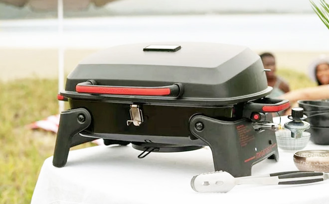Megamaster 1 Burner Portable Gas Grill for Camping
