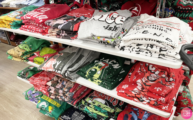 Mens Holiday Character Tees Overview