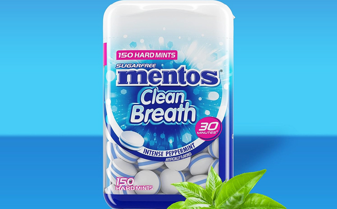 Mentos Clean Breath Sugarfree Hard Mints