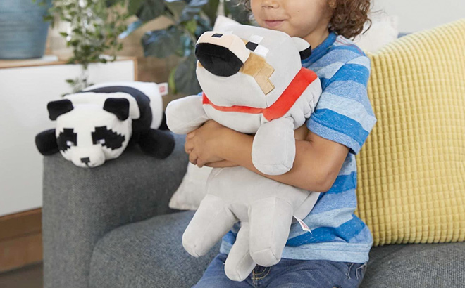 Minecraft 1222 Basic Plush Tamed Wolf Minecraft 1222 Basic Plush Tamed Wolf