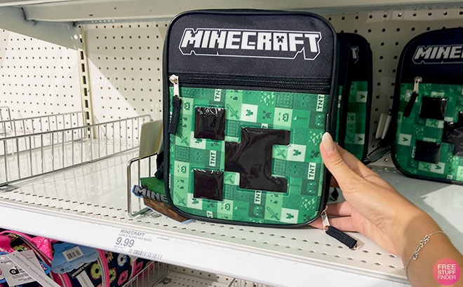 Minecraft Kids Lunch Bag