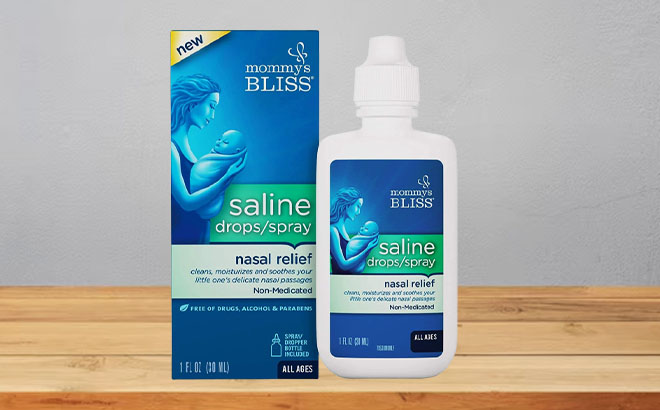 Mommys Bliss Baby Saline Mist Drops