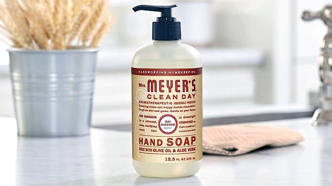 Mrs Meyers 12 5 Ounce Liquid Hand Soap Oat Blossom