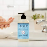 Mrs Meyers Hand Soap Made with Essential Oils Biodegradable Formula Rain Water 12 5 fl oz