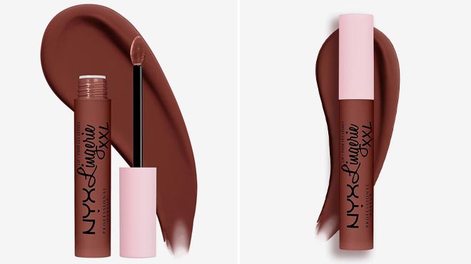 NYX Matte Liquid Lipsticks Warm Brown Nude NYX Matte Liquid Lipsticks Warm Brown Nude