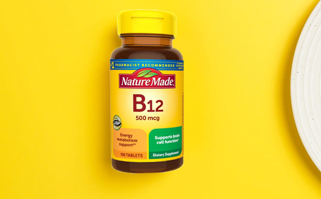 Nature Made Vitamin B12 100-Count Bottles