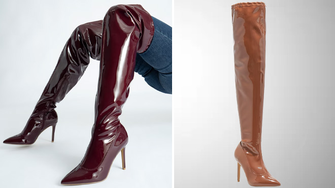 New York Company Gia Thigh High Boots