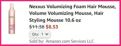 Nexxus Volumizing Foam Hair Mousse Summary