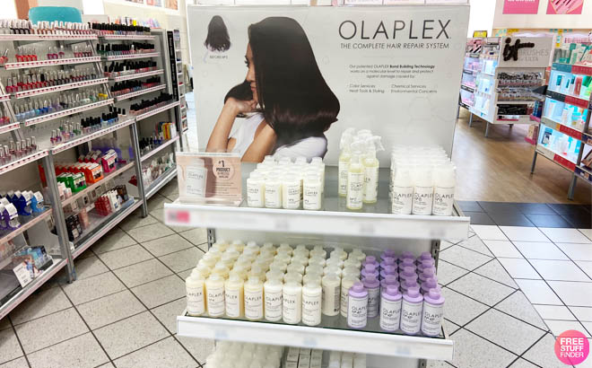 Olaplex Hair Care Products Store Display
